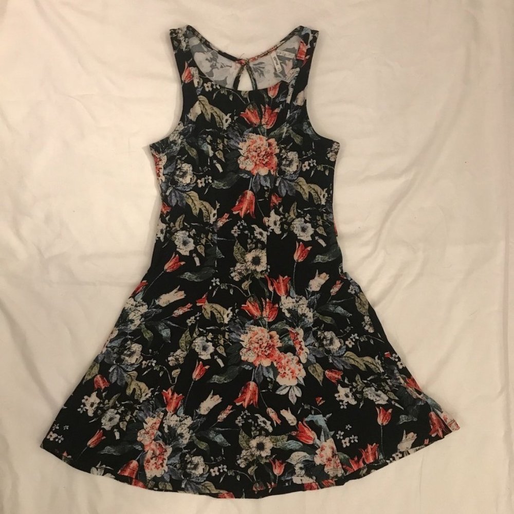 Black Floral Dress